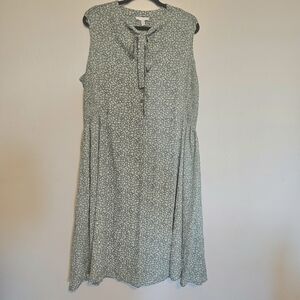 Marybelle Floral Green Dress Size 3X